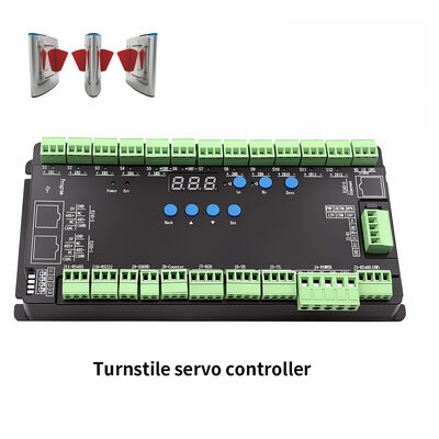 وحدة تحكم سيرفو لبوابات الدوران DC20~30V، RS232، RS485، CAN، توفر اتصال Modbus -25~55 درجة مئوية، مناسبة لبوابات السرعة، وبوابات الأجنحة، والبوابات المتأرجحة