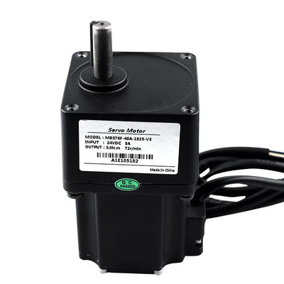 2400 خط 40W BLDC محرك سيرفو مع علبة التروس لبوابة باب المشاة